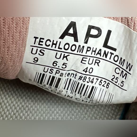 APL Athletic Propulsion Labs Women’s Techloom Phantom ROSE SIZE 9 Like New - Picture 6 of 8